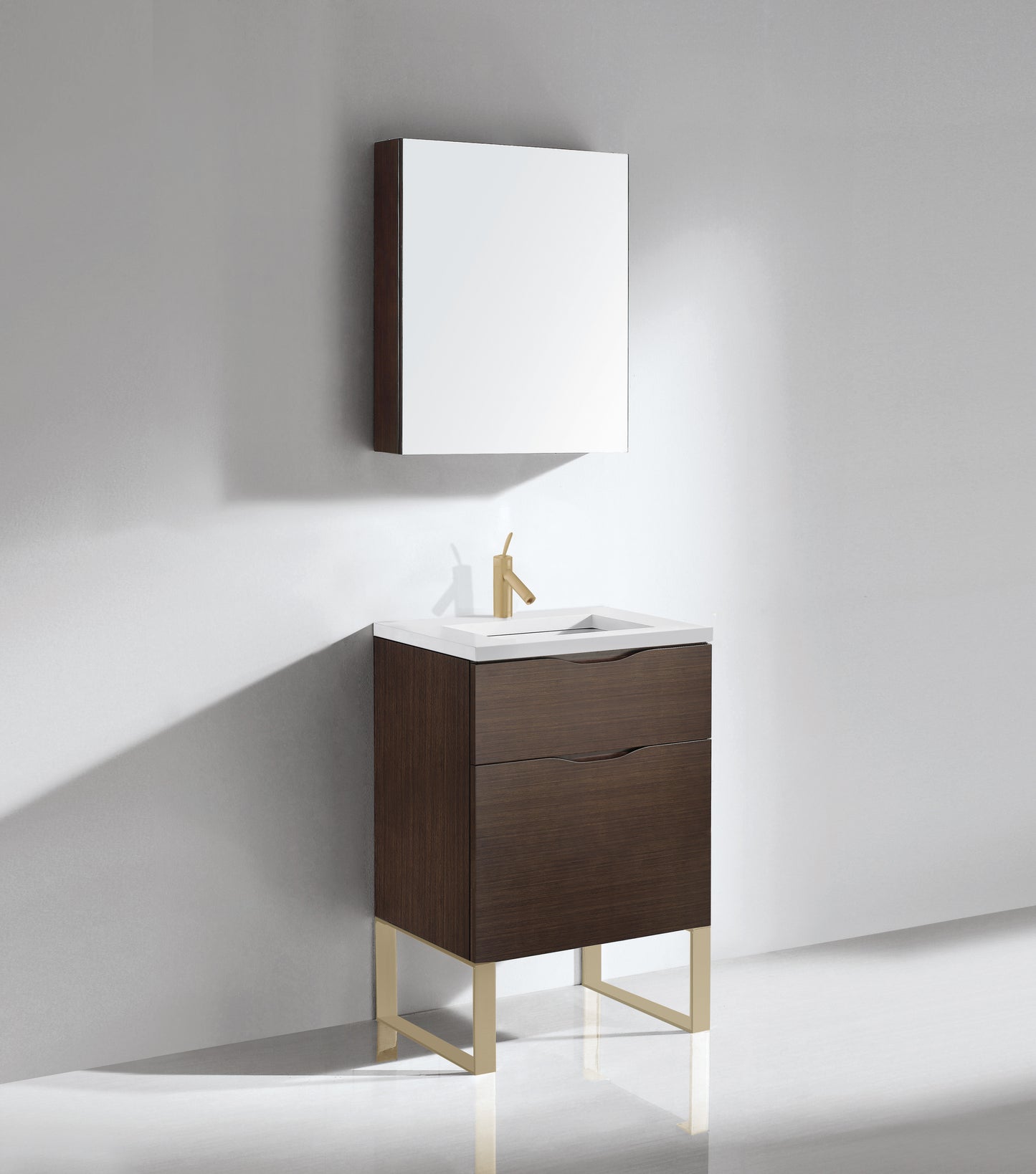 Milano 24" Free Standing Vanity Cabinet