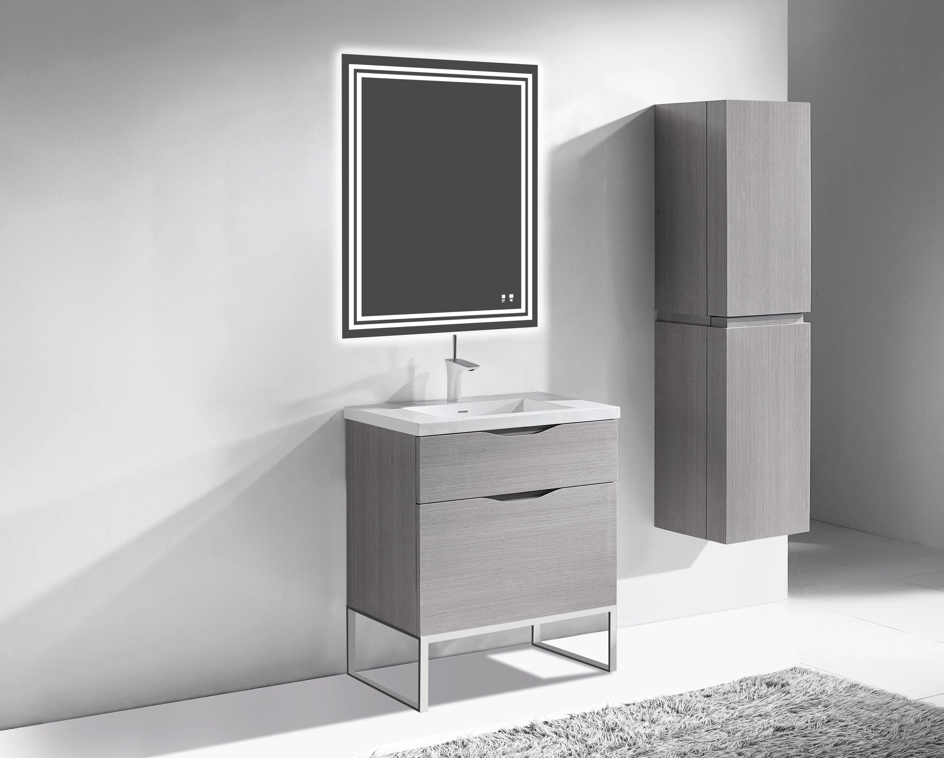 Madeli Milano 30" Free Standing Vanity Cabinet