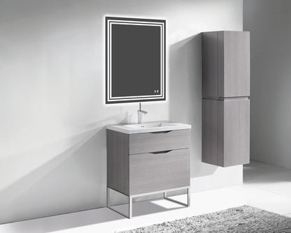 Madeli Milano 30" Free Standing Vanity Cabinet