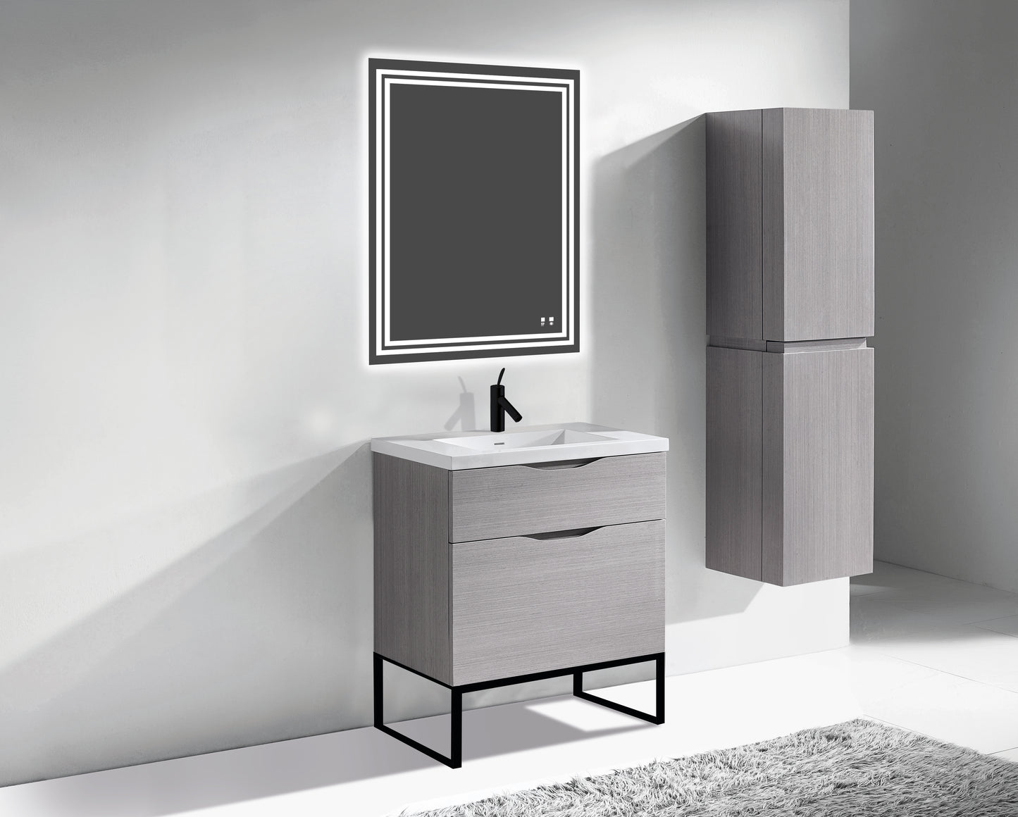 Milano 30" Free Standing Vanity Cabinet
