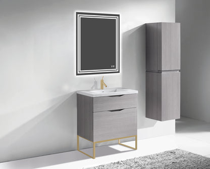 Milano 30" Free Standing Vanity Cabinet