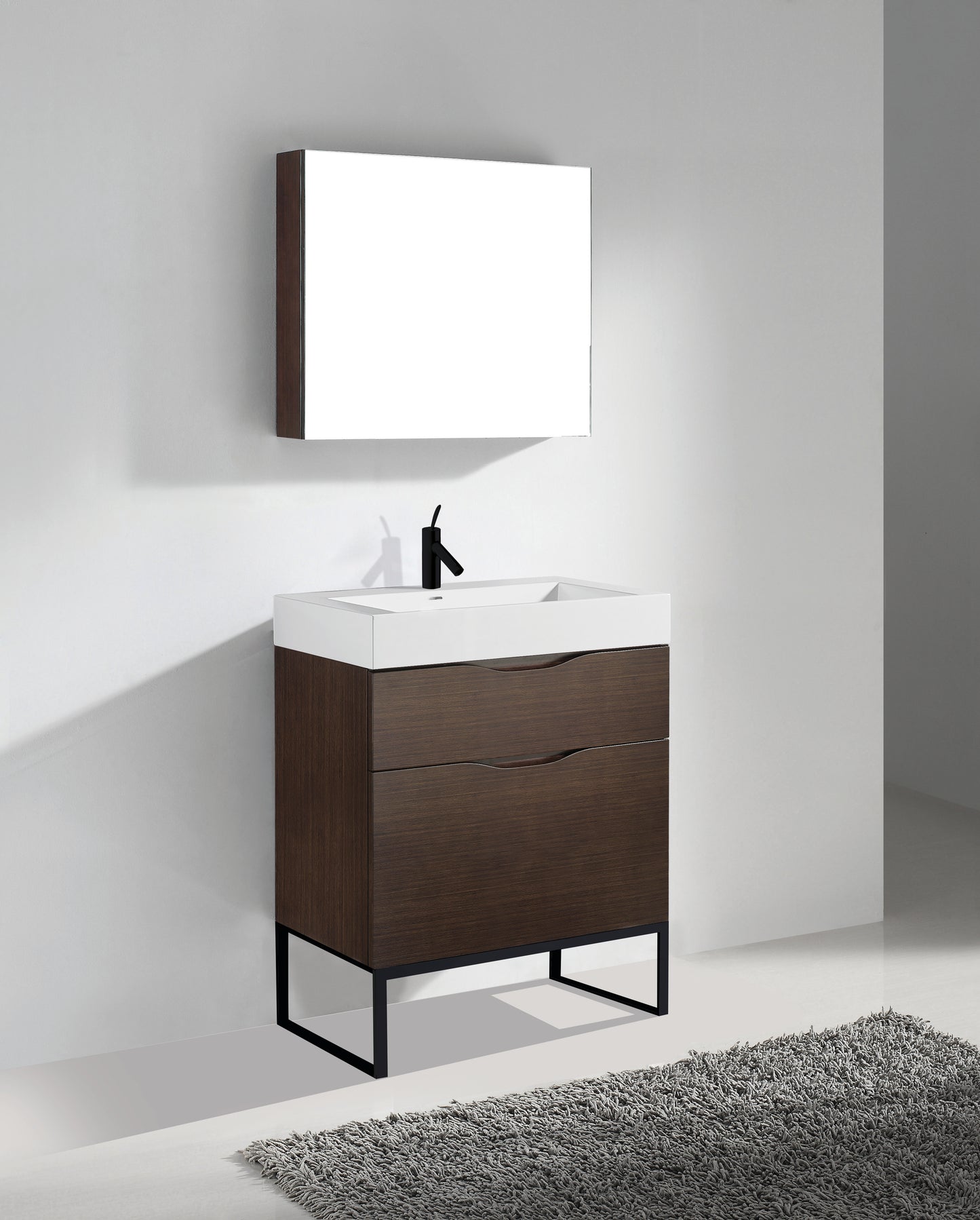 Milano 30" Free Standing Vanity Cabinet