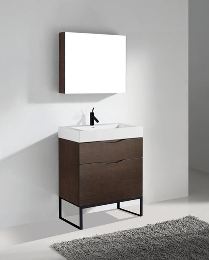Milano 30" Free Standing Vanity Cabinet