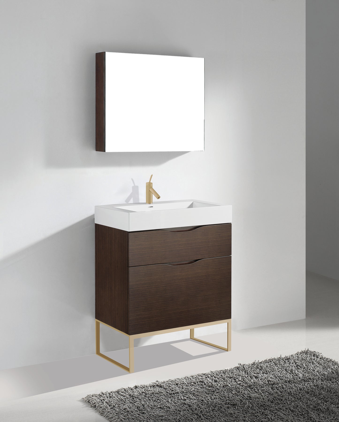 Milano 30" Free Standing Vanity Cabinet