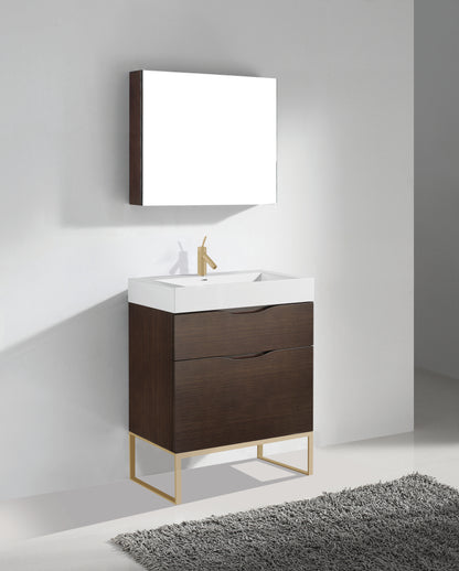 Milano 30" Free Standing Vanity Cabinet