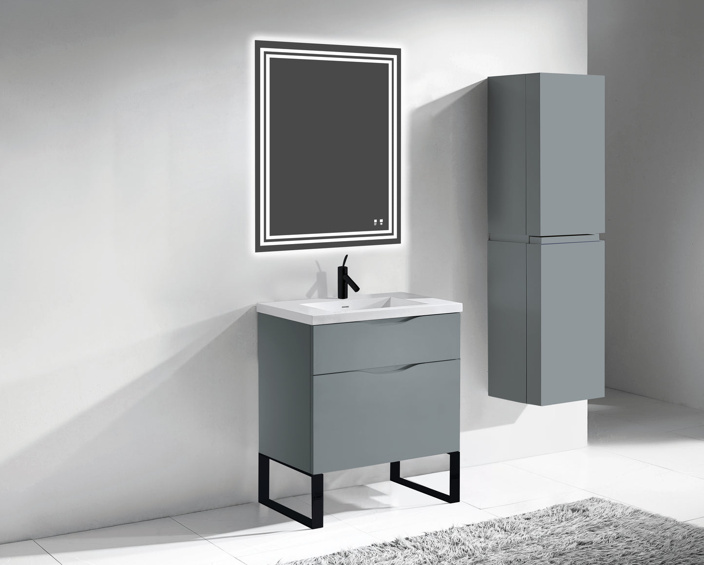 Milano 30" Free Standing Vanity Cabinet