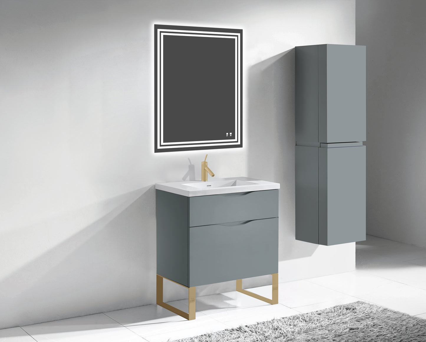 Milano 30" Free Standing Vanity Cabinet