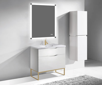 Milano 36" Free Standing Vanity Cabinet