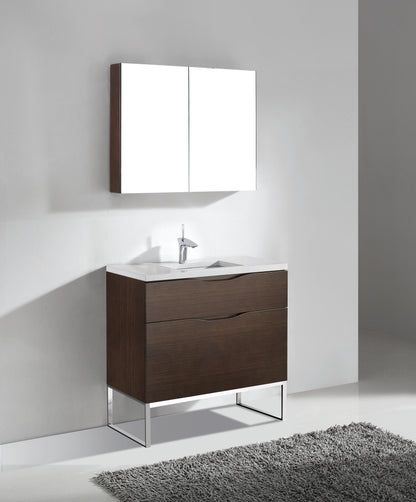 Milano 36" Free Standing Vanity Cabinet