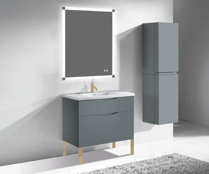 Milano 36" Free Standing Vanity Cabinet