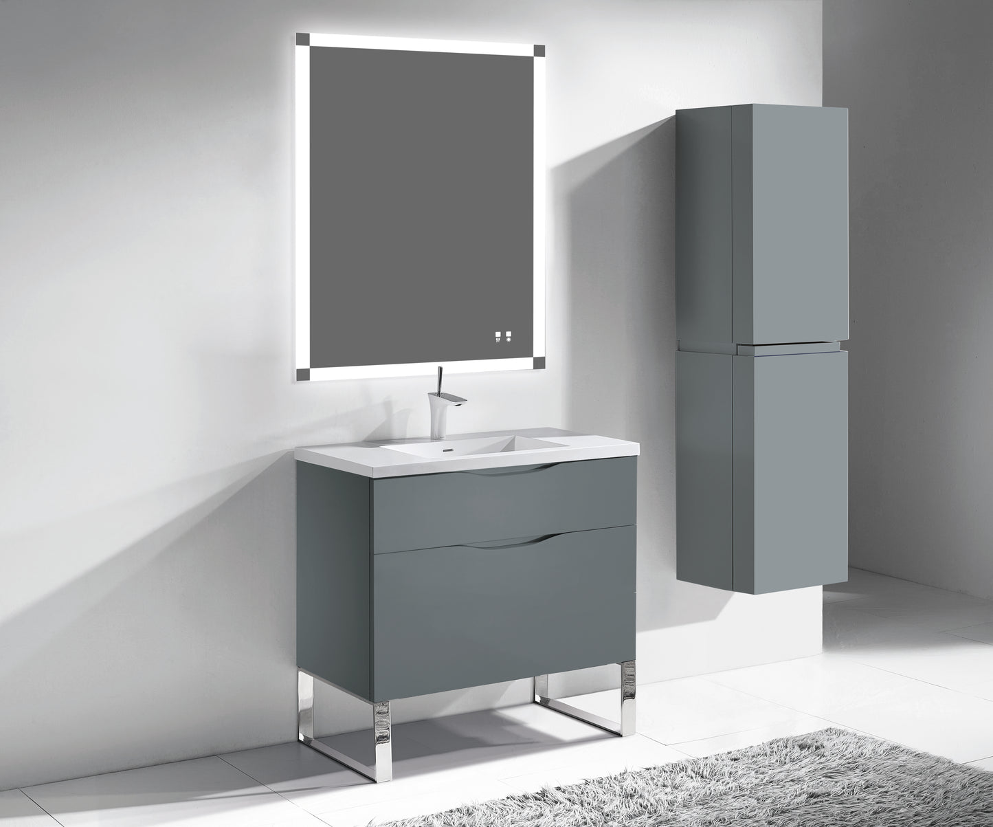 Milano 36" Free Standing Vanity Cabinet