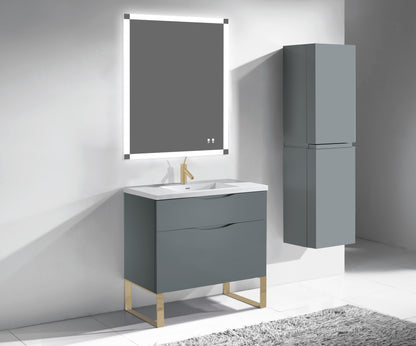 Milano 36" Free Standing Vanity Cabinet