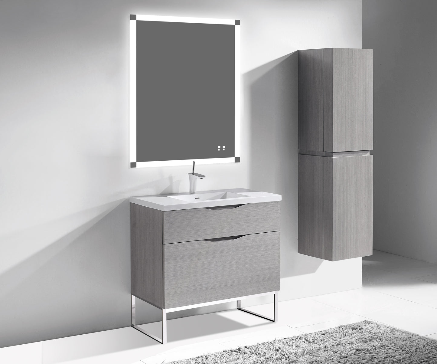 Madeli Milano 42" Free Standing Vanity Cabinet