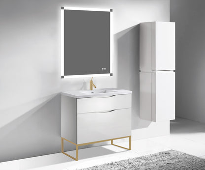 Milano 42" Free Standing Vanity Cabinet