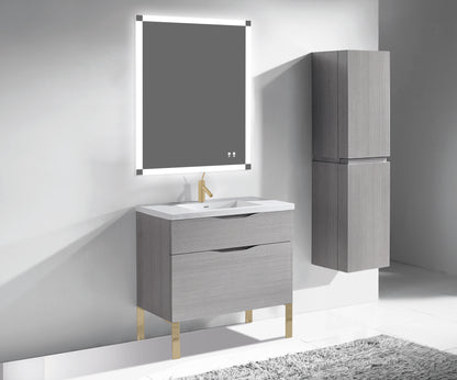 Milano 42" Free Standing Vanity Cabinet