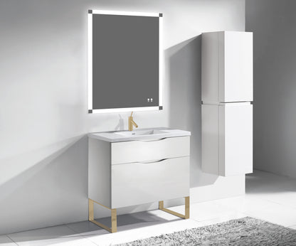 Milano 42" Free Standing Vanity Cabinet