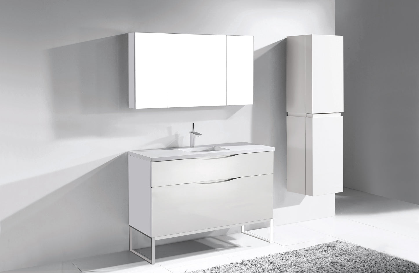 Milano 48C" Free Standing Vanity Cabinet