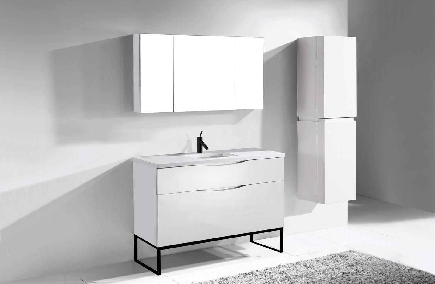 Milano 48C" Free Standing Vanity Cabinet