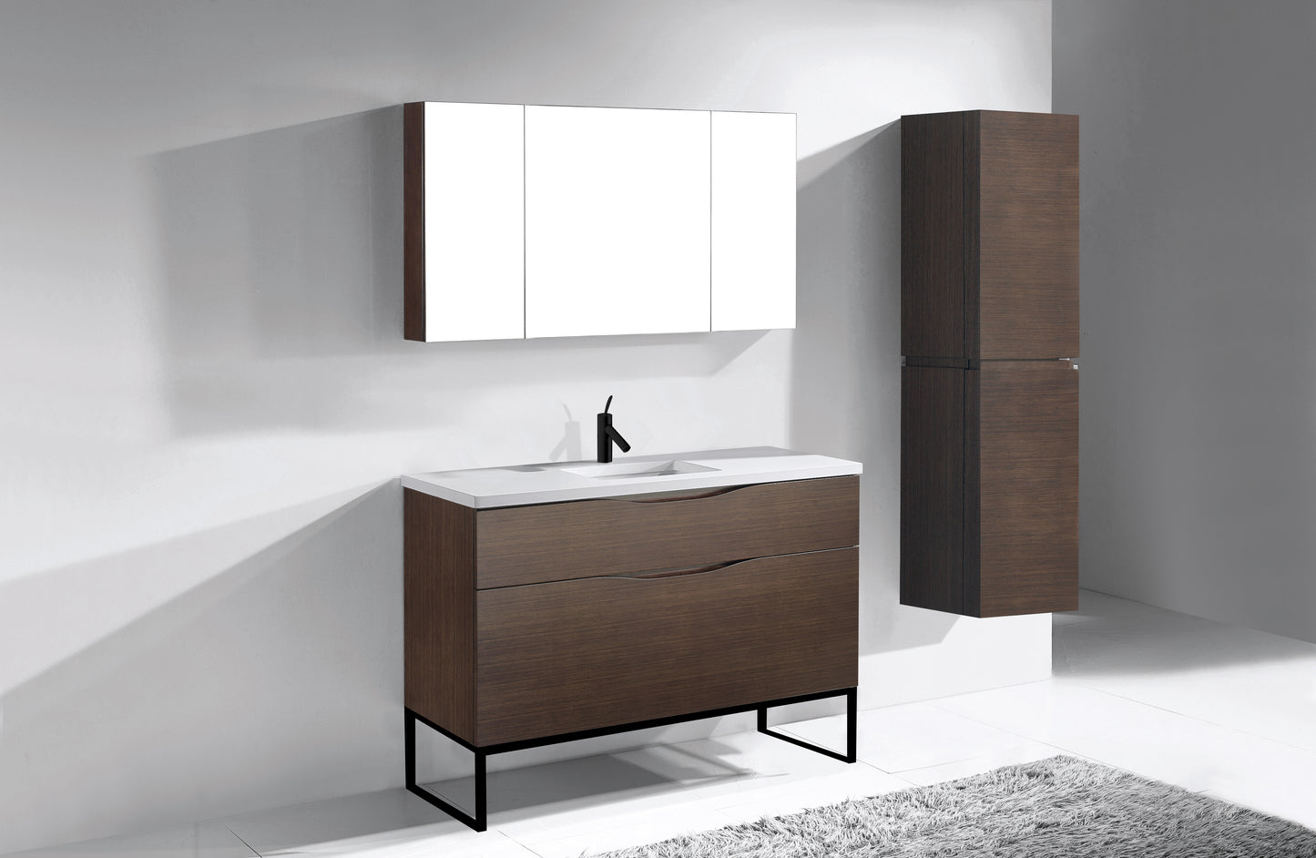 Milano 48C" Free Standing Vanity Cabinet