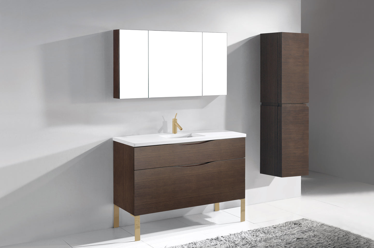 Milano 48C" Free Standing Vanity Cabinet
