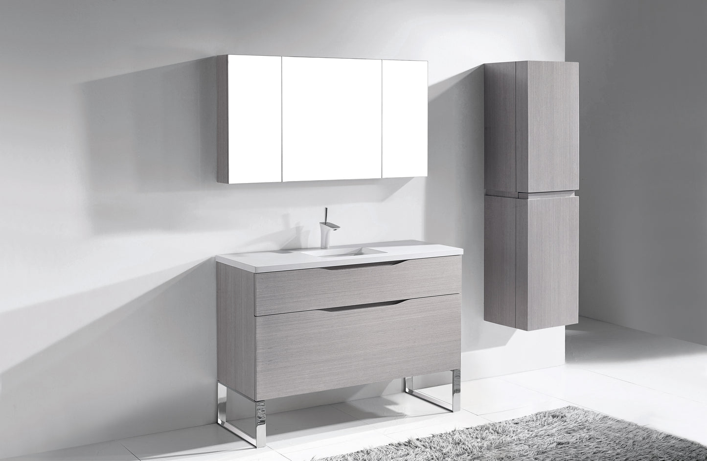 Milano 48C" Free Standing Vanity Cabinet