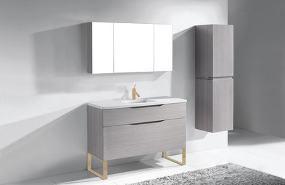 Milano 48C" Free Standing Vanity Cabinet