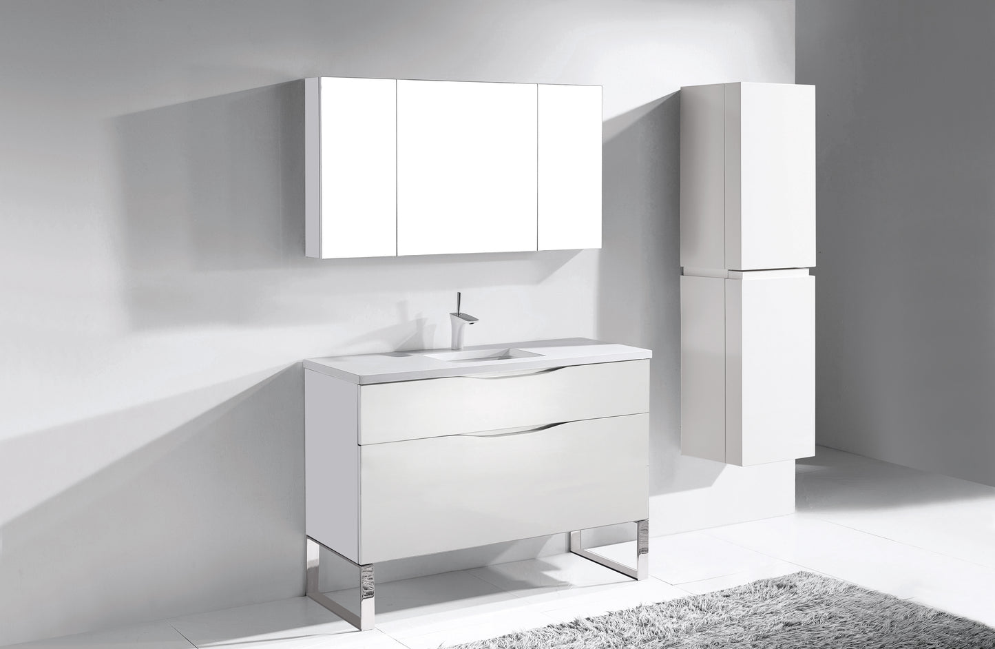 Milano 48C" Free Standing Vanity Cabinet