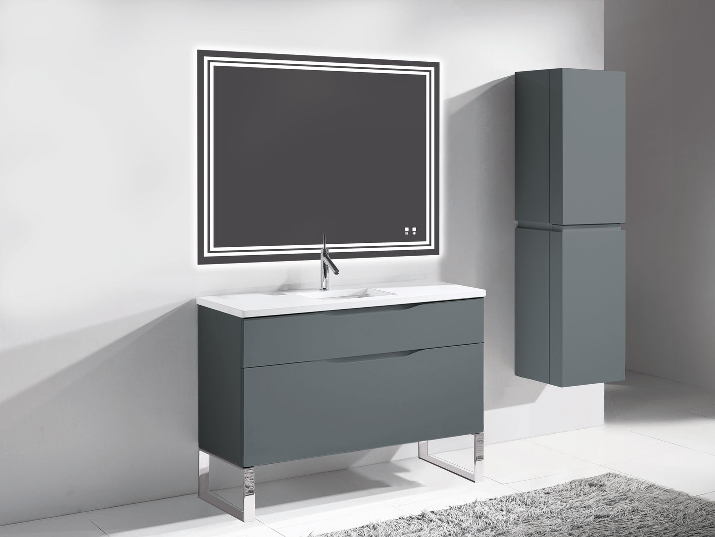 Milano 48C" Free Standing Vanity Cabinet