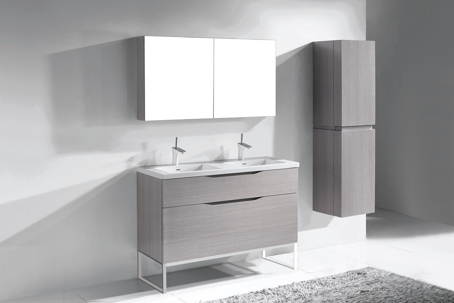 Madeli Milano 48D" Free Standing Vanity Cabinet