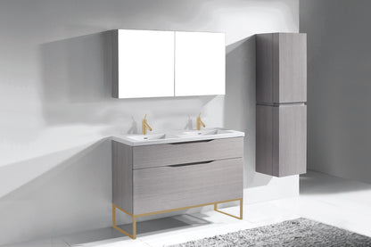 Milano 48D" Free Standing Vanity Cabinet