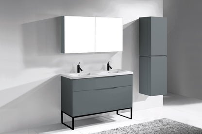 Milano 48D" Free Standing Vanity Cabinet