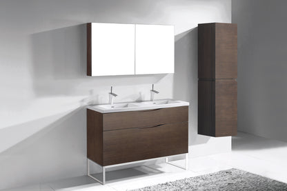 Milano 48D" Free Standing Vanity Cabinet