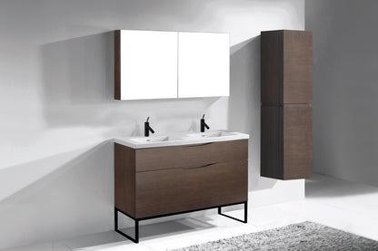 Milano 48D" Free Standing Vanity Cabinet