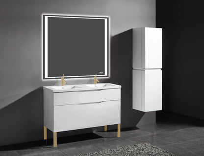 Milano 48D" Free Standing Vanity Cabinet