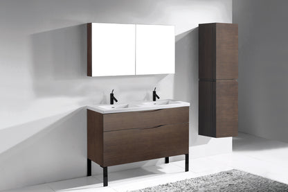 Milano 48D" Free Standing Vanity Cabinet