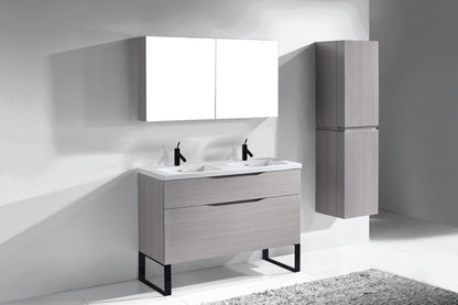 Milano 48D" Free Standing Vanity Cabinet