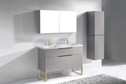 Milano 48D" Free Standing Vanity Cabinet