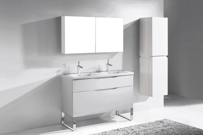 Milano 48D" Free Standing Vanity Cabinet