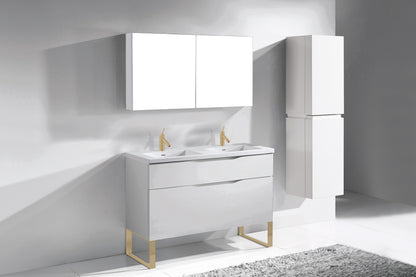 Milano 48D" Free Standing Vanity Cabinet