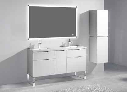 Milano 60D" Free Standing Vanity Cabinet