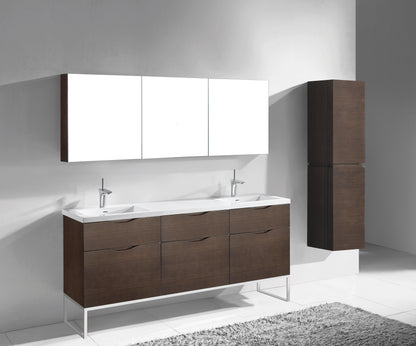Milano 72" Free Standing Vanity Cabinet