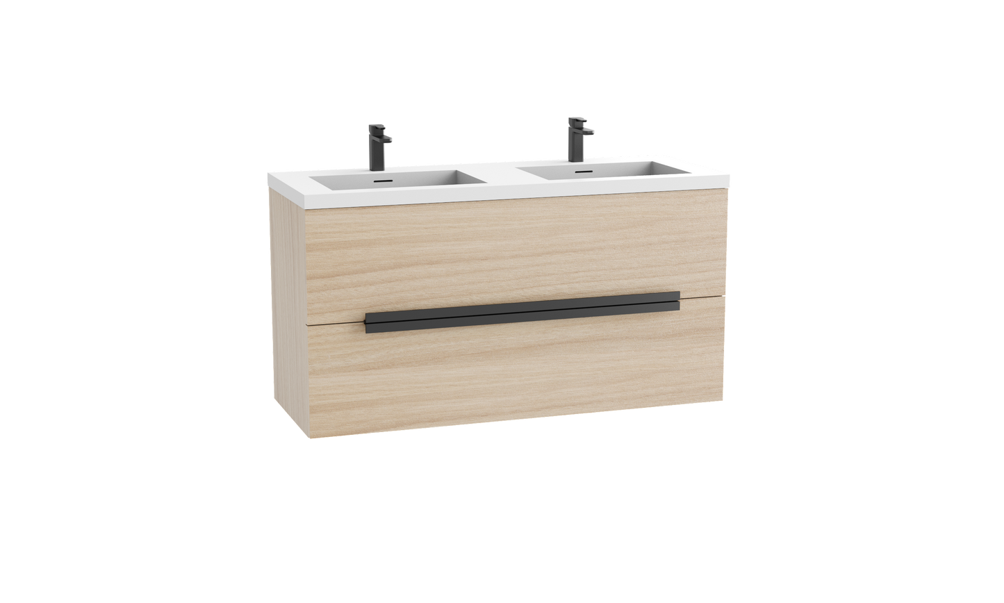 Urban 48D" Wall hung Vanity Cabinet