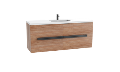 Urban 60C" Wall hung Vanity Cabinet