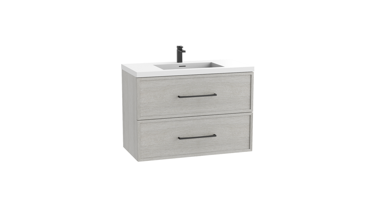 Apex 36" Wall hung Vanity Cabinet