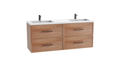Apex 72D" Wall hung Vanity Cabinet
