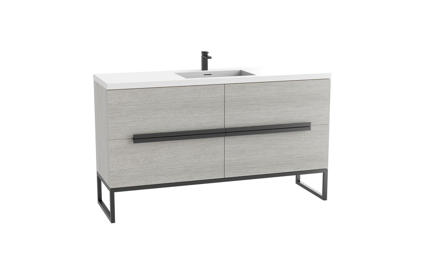Madeli Soho 60C" Free standing Vanity Cabinet