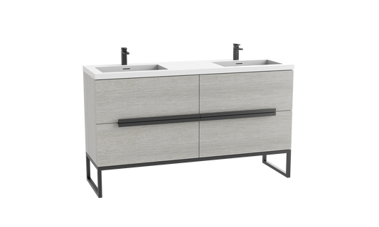 Madeli Soho 72D" Free standing Vanity Cabinet