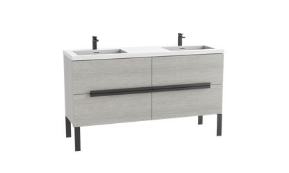 Soho 60D" Free standing Vanity Cabinet