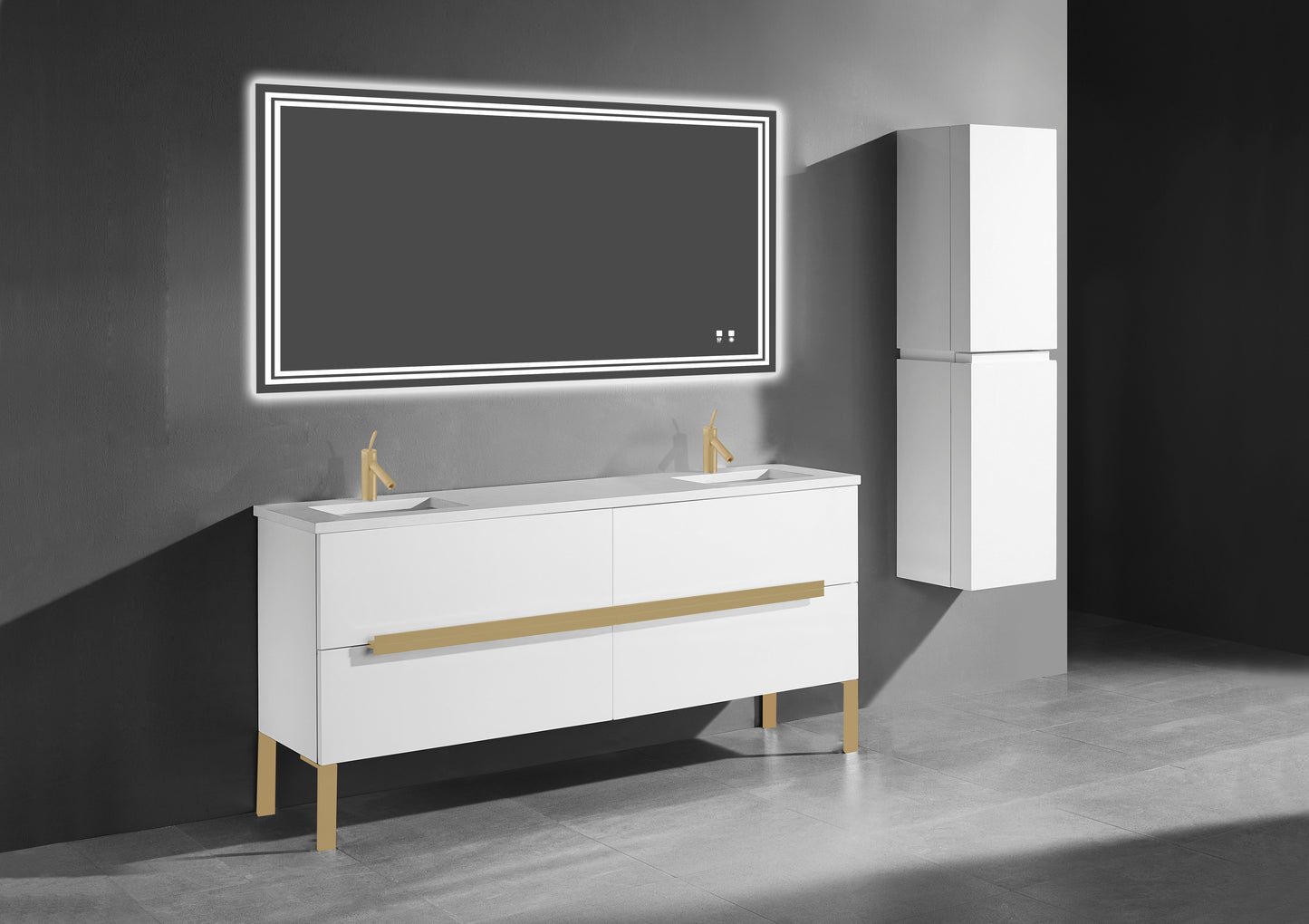 Soho 72D" Free standing Vanity Cabinet