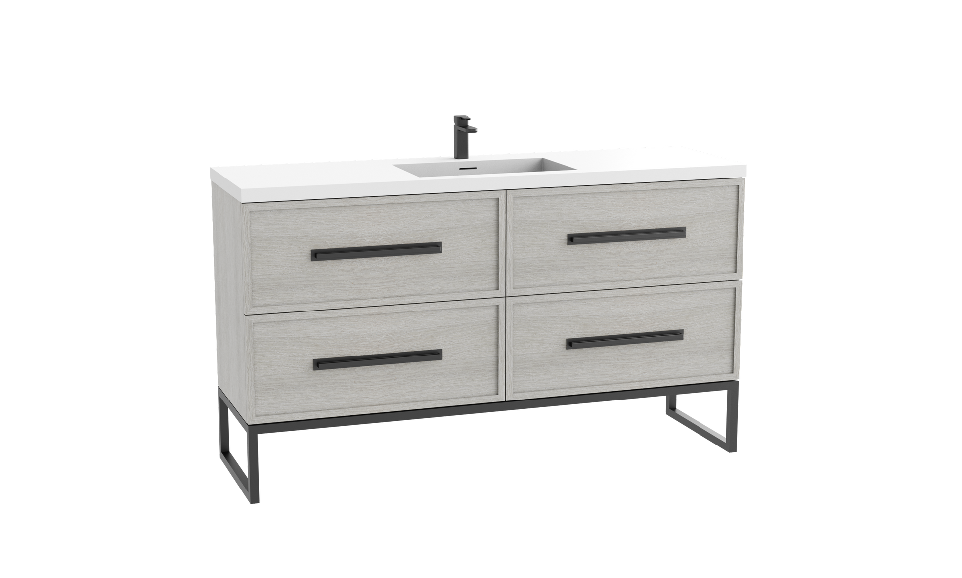 Madeli Peak 60C" Free standing Vanity Cabinet